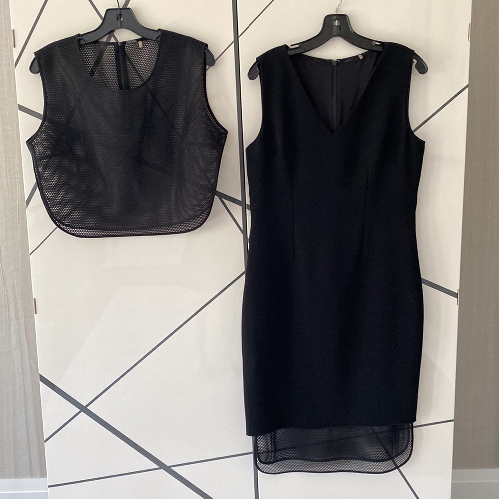 Tahari Black 2-piece Dress